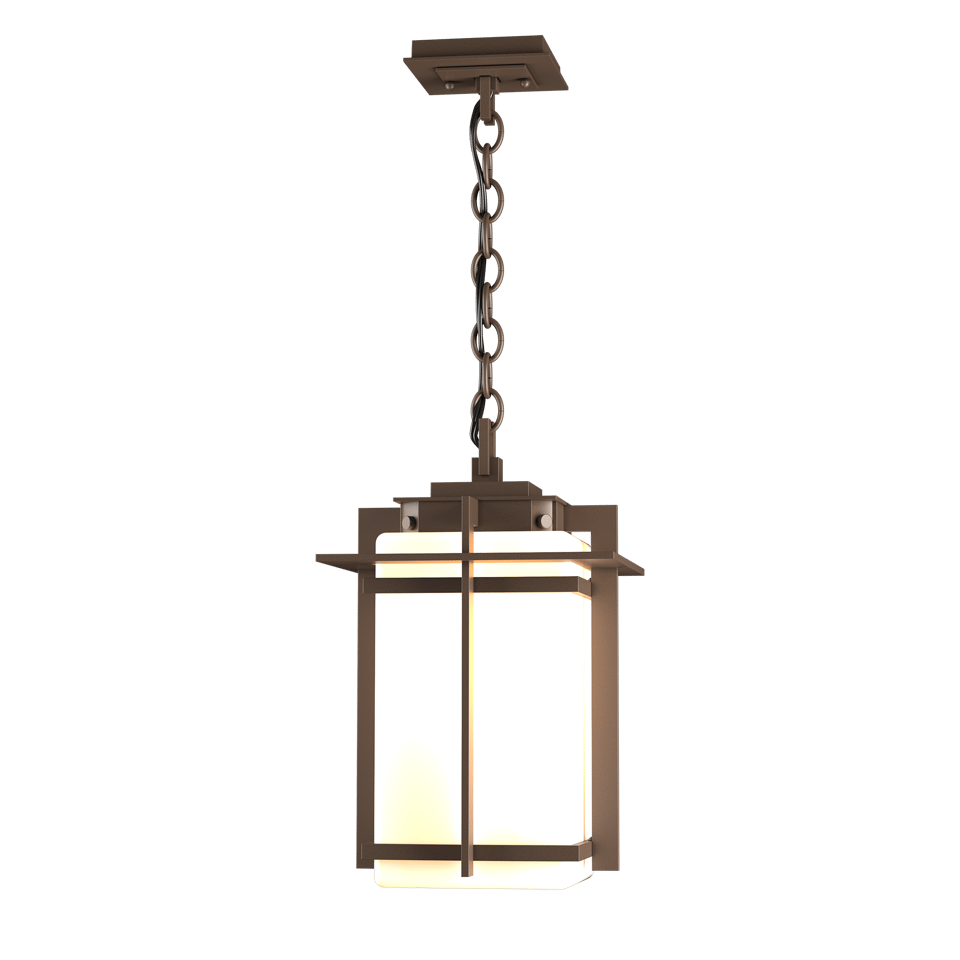 Tourou Large Outdoor Ceiling Fixture by Hubbardton Forge, Dimmable, Versatile Finish Options, UL Damp Rated