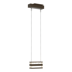 Stacks LED Pendant Light by Hubbardton Forge, Adjustable Height, 4.5W LED, Multiple Finish Options