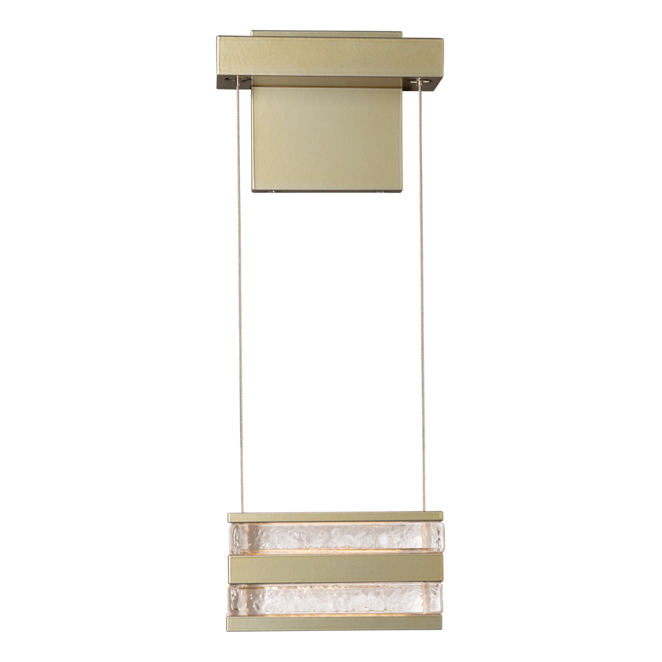 Stacks LED Sconce by Hubbardton Forge, 4.5W Dimmable Energy-Efficient Lighting, Artisan Glass Design