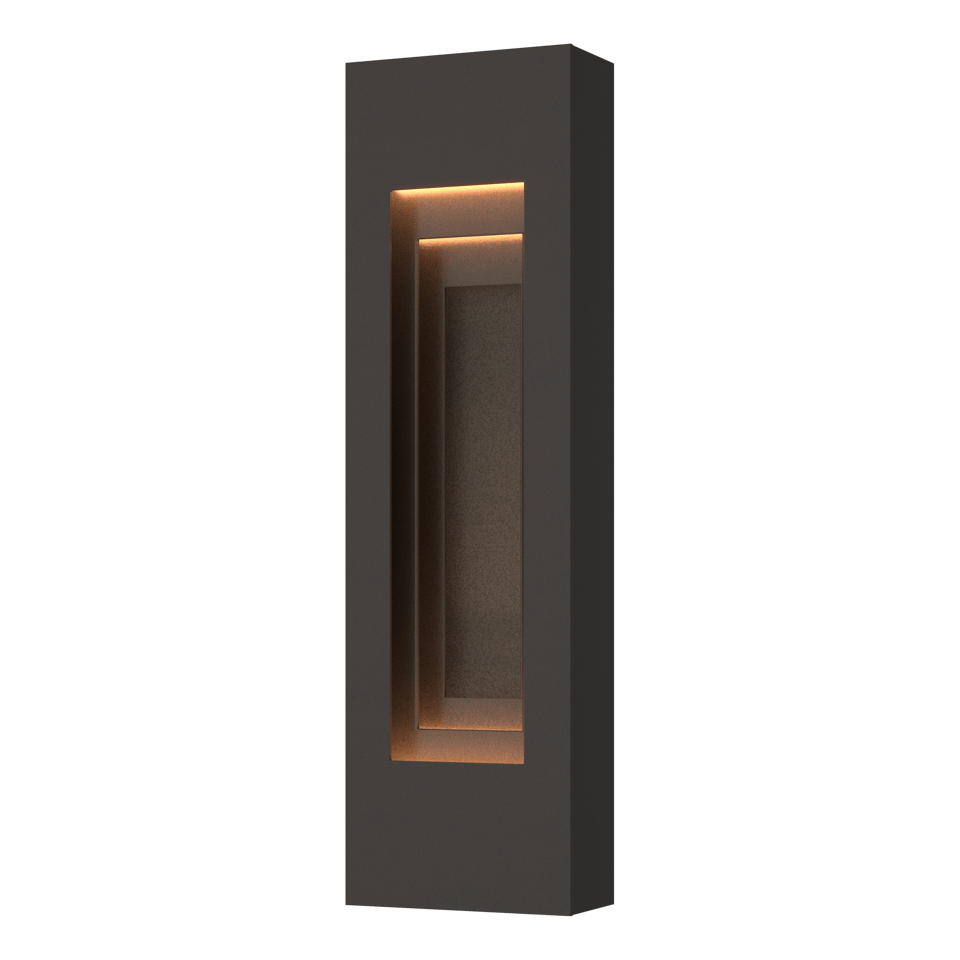 Hubbardton Forge Procession Small Outdoor Sconce - Modern Design, UL Wet Rated, Dimmable, 100W Max