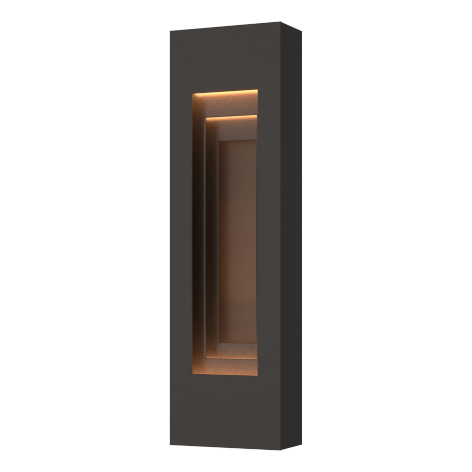 Hubbardton Forge Procession Small Outdoor Sconce - Modern Design, UL Wet Rated, Dimmable, 100W Max