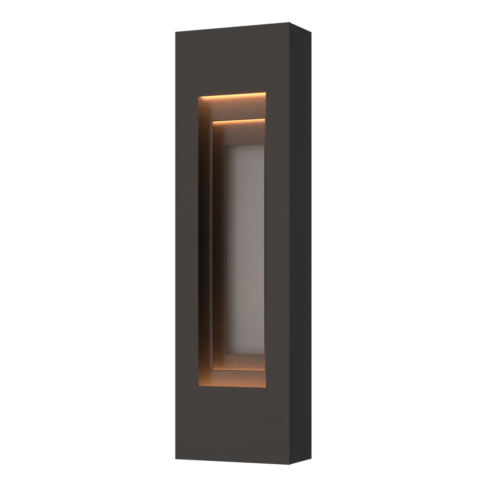 Hubbardton Forge Procession Small Outdoor Sconce - Modern Design, UL Wet Rated, Dimmable, 100W Max