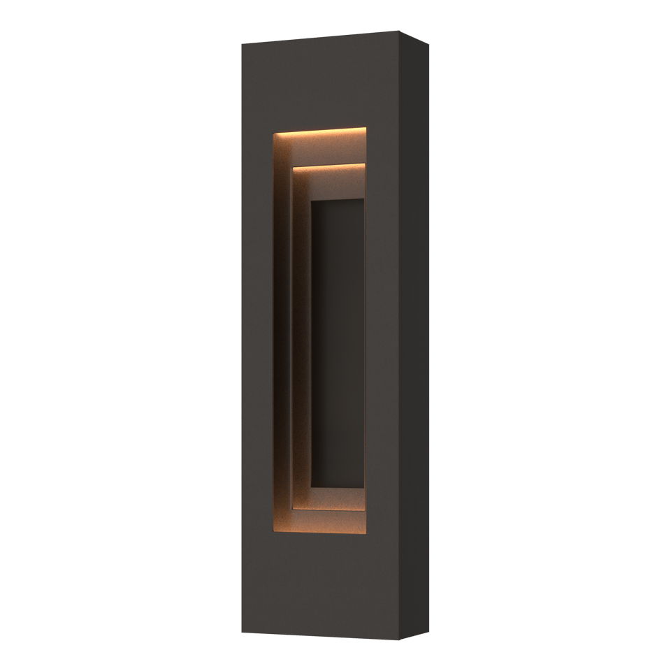 Hubbardton Forge Procession Small Outdoor Sconce - Modern Design, UL Wet Rated, Dimmable, 100W Max