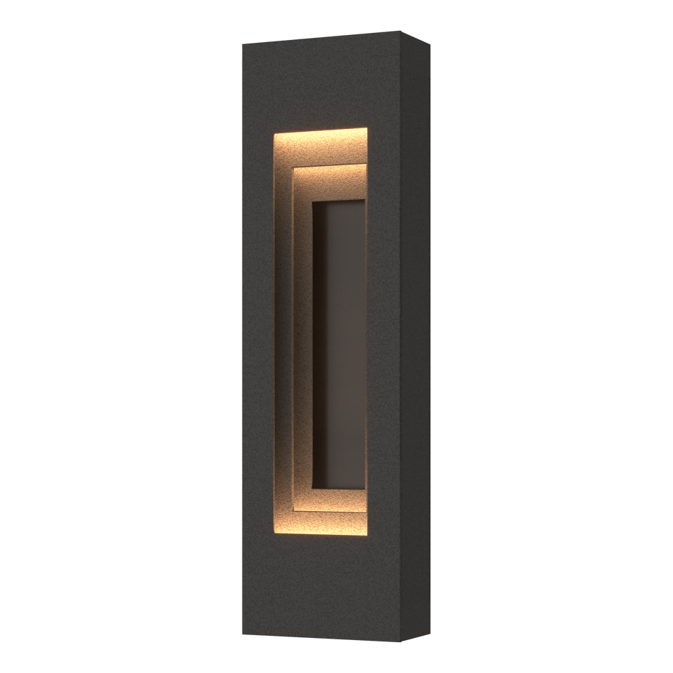 Hubbardton Forge Procession Small Outdoor Sconce - Modern Design, UL Wet Rated, Dimmable, 100W Max