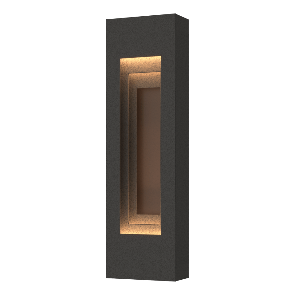 Hubbardton Forge Procession Small Outdoor Sconce - Modern Design, UL Wet Rated, Dimmable, 100W Max