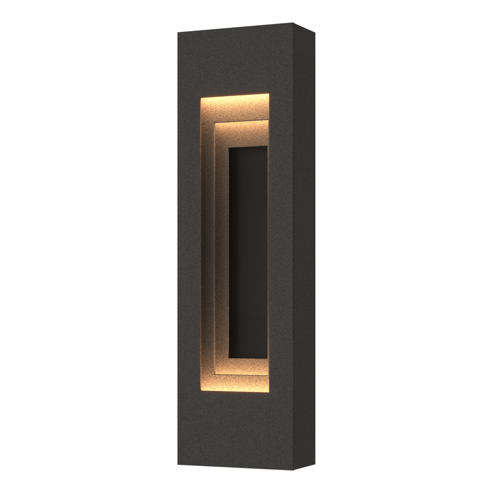 Hubbardton Forge Procession Small Outdoor Sconce - Modern Design, UL Wet Rated, Dimmable, 100W Max