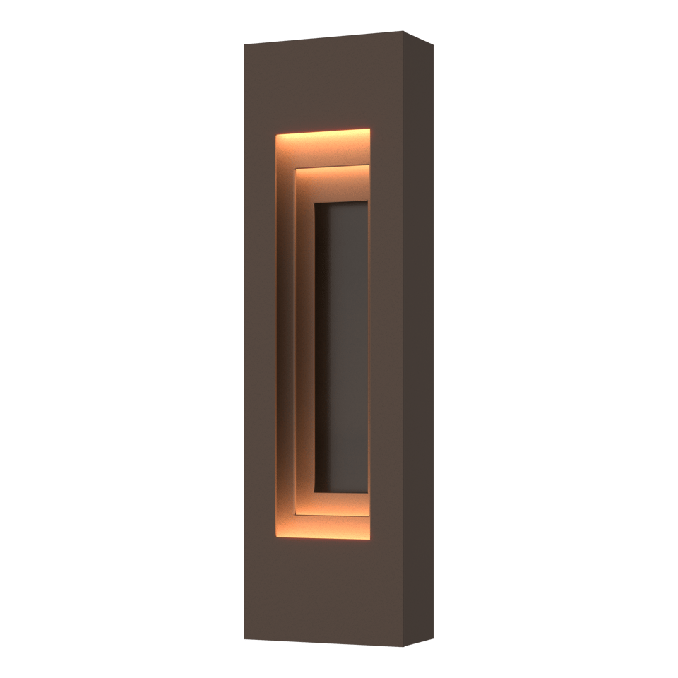 Hubbardton Forge Procession Small Outdoor Sconce - Modern Design, UL Wet Rated, Dimmable, 100W Max