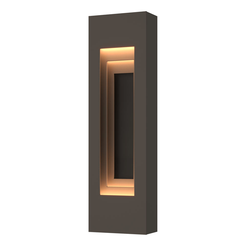 Hubbardton Forge Procession Small Outdoor Sconce - Modern Design, UL Wet Rated, Dimmable, 100W Max