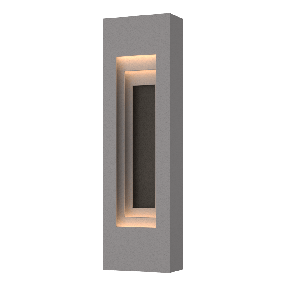 Hubbardton Forge Procession Small Outdoor Sconce - Modern Design, UL Wet Rated, Dimmable, 100W Max