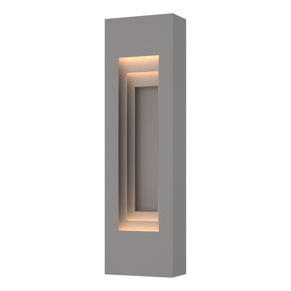 Hubbardton Forge Procession Small Outdoor Sconce - Modern Design, UL Wet Rated, Dimmable, 100W Max