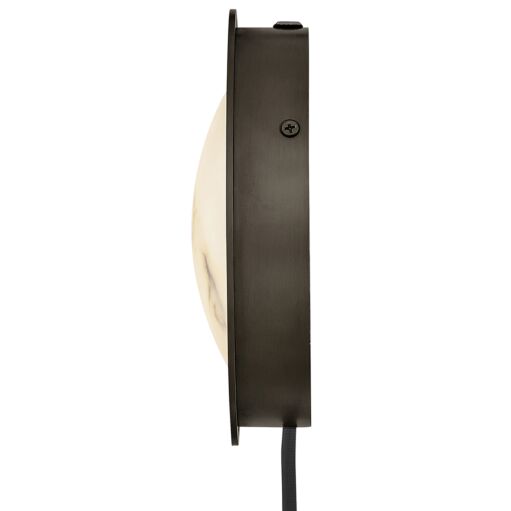 Cava Small Sconce by Fredrick Ramond - Cloudstone Shade, Dimmable, ADA Compliant Wall Light