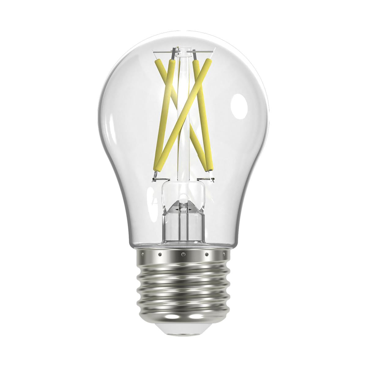 5 Watt LED A15 Filament Bulb, 450 Lumens, Dimmable, E26 Base, 120V by Satco