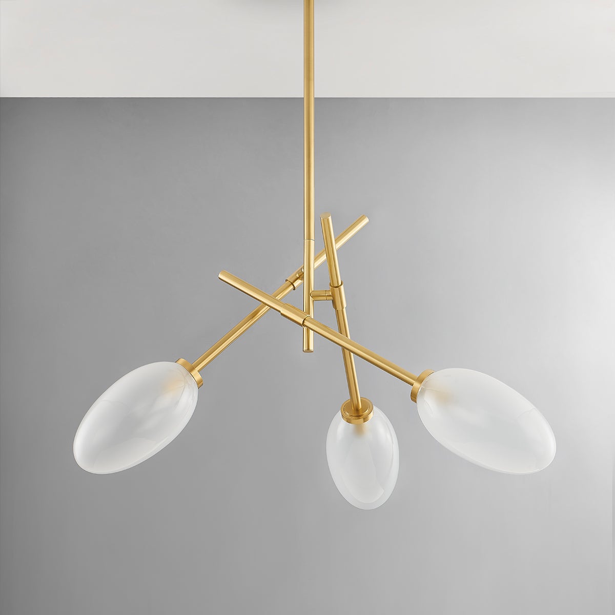 Alberton 3-Light Chandelier by Hudson Valley Lighting - Modern Sputnik Design, Dimmable & Adjustable