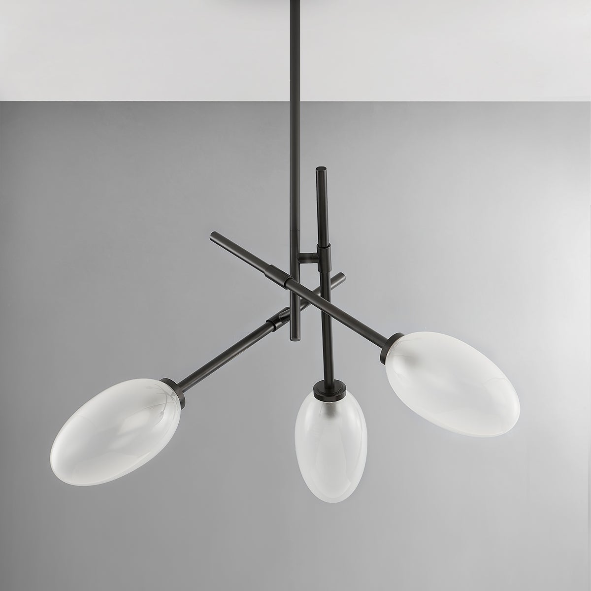 Alberton 3-Light Chandelier by Hudson Valley Lighting - Modern Sputnik Design, Dimmable & Adjustable