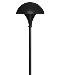 120V Dimmable Mushroom Path Light by Hinkley Lighting - LED, Weather-Resistant, Clear Shade