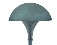 120V Dimmable Mushroom Path Light by Hinkley Lighting - LED, Weather-Resistant, Clear Shade