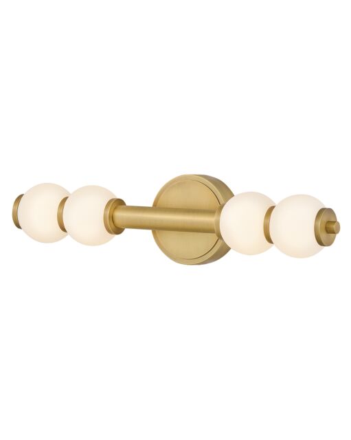 Hinkley Trigo LED Sconce 24"H with Opal Glass Globes - Versatile Mounting & Damp Location Rated