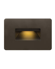 Hinkley 120V LED Luna Horizontal Step Light - ADA Compliant, 240 Lumens, Dimmable, Wet Rated