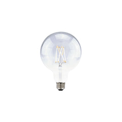 5.5 Watt LED Premium Filament G40 Bulb, 500 Lumens, 2700K, E26 Base, 92 CRI, Dimmable, 120V