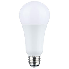 5W/14W/20W LED 3-Way A21 LED Bulb, 600 to 2150 Lumens, Double Contact Medium E26D Base, 120V by Satco