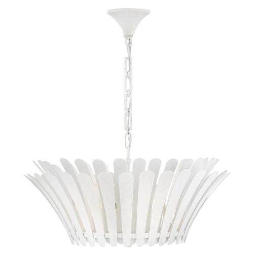 Reina Medium Tapered Chandelier by Hinkley Lighting | Etched Glass | 25.5"