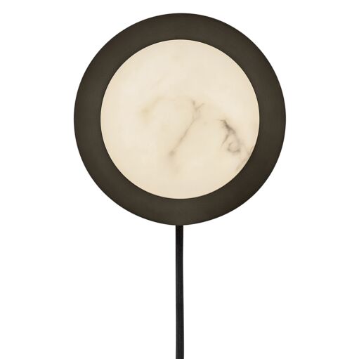 Cava Small Sconce by Fredrick Ramond - Cloudstone Shade, Dimmable, ADA Compliant Wall Light