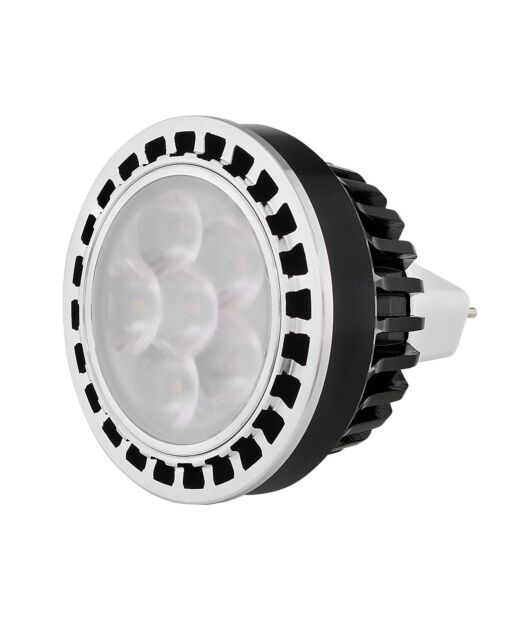 Hinkley 6W LED MR16 Lamp, 460 Lumens, Dimmable, 12V, GU5.3 Base, 2700K/3000K Color Temp