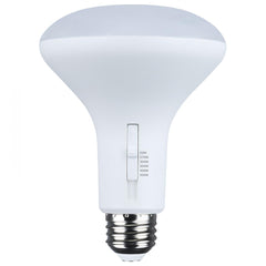 7 Watt LED BR30 Bulb, 650 Lumens, CCT Selectable, Dim to Warm, 120V by Satco