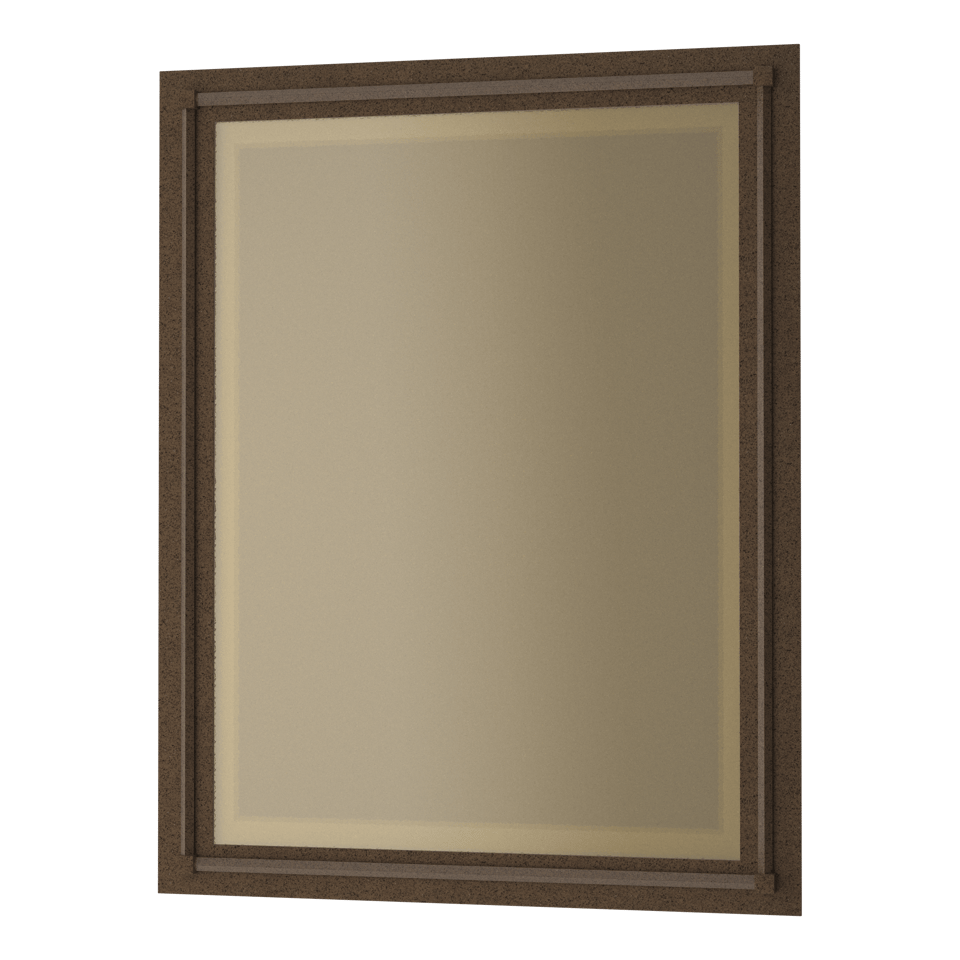 Hubbardton Forge Rook Beveled Mirror – Artisan Handcrafted Design with Versatile Finishes