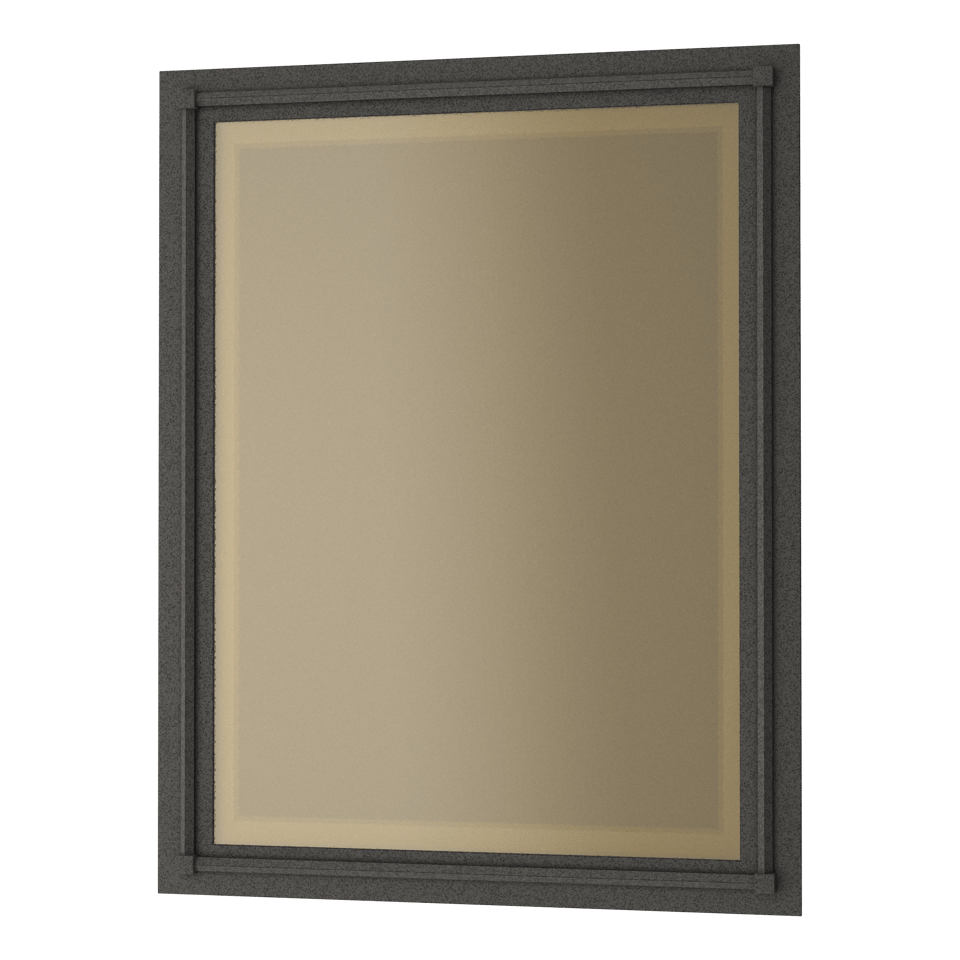 Hubbardton Forge Rook Beveled Mirror – Artisan Handcrafted Design with Versatile Finishes