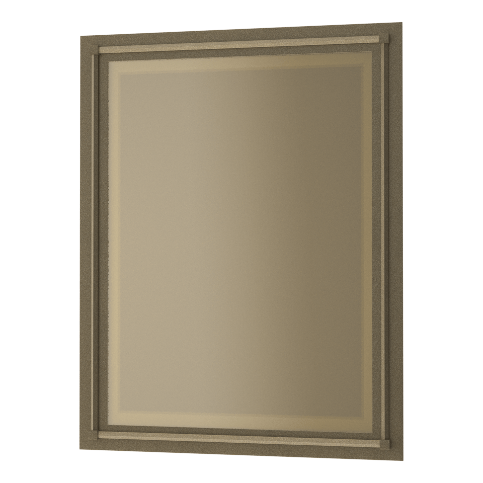 Hubbardton Forge Rook Beveled Mirror – Artisan Handcrafted Design with Versatile Finishes