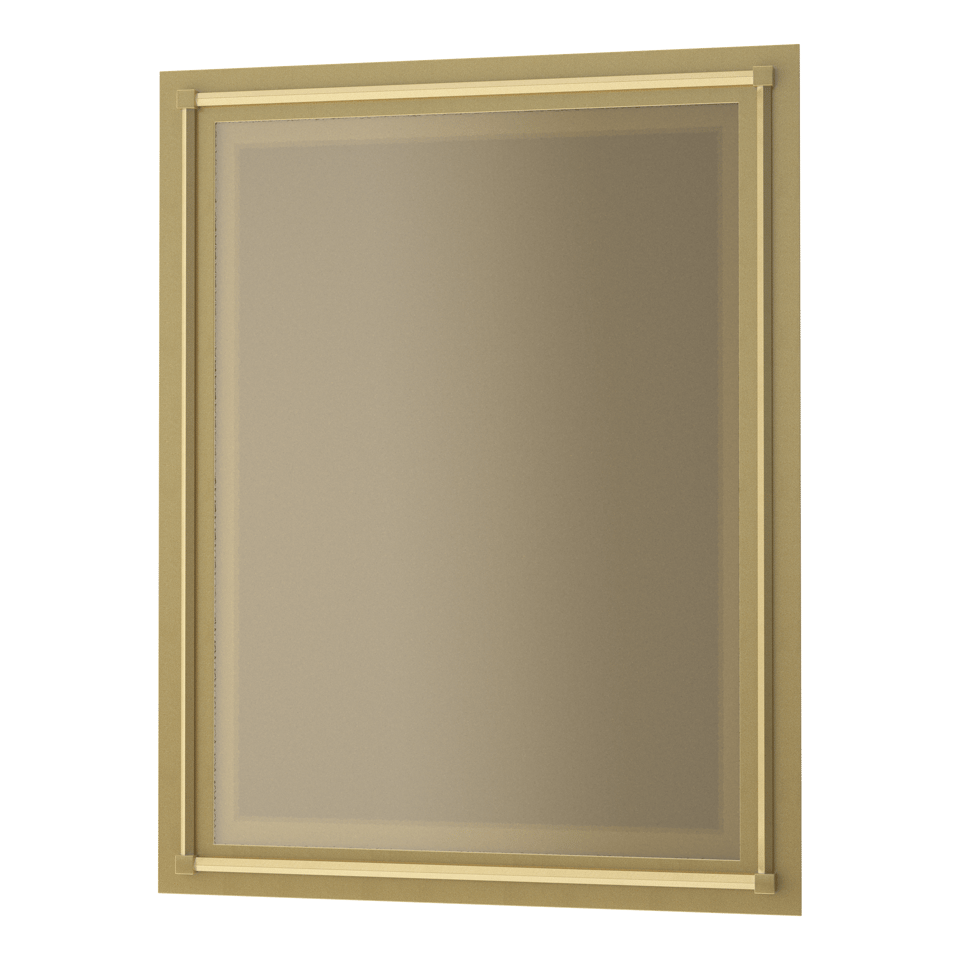 Hubbardton Forge Rook Beveled Mirror – Artisan Handcrafted Design with Versatile Finishes