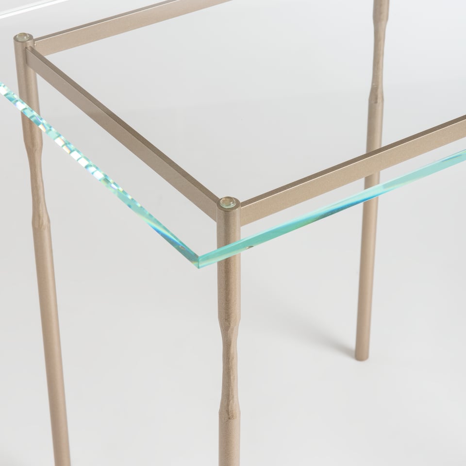 Senza Side Table By Hubbardton Forge - Elegant Accent Table With Versatile Finish Options