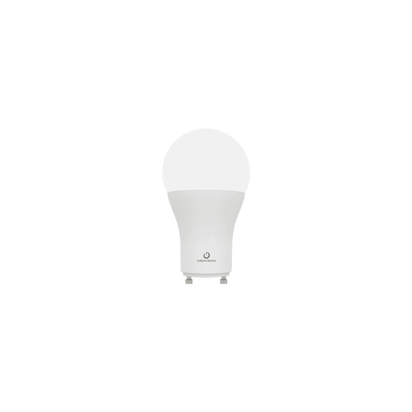 9 Watt A19 LED Lamp, 860 Lumens, High CRI, Dimmable, GU24 Base, 120V by Green Creative