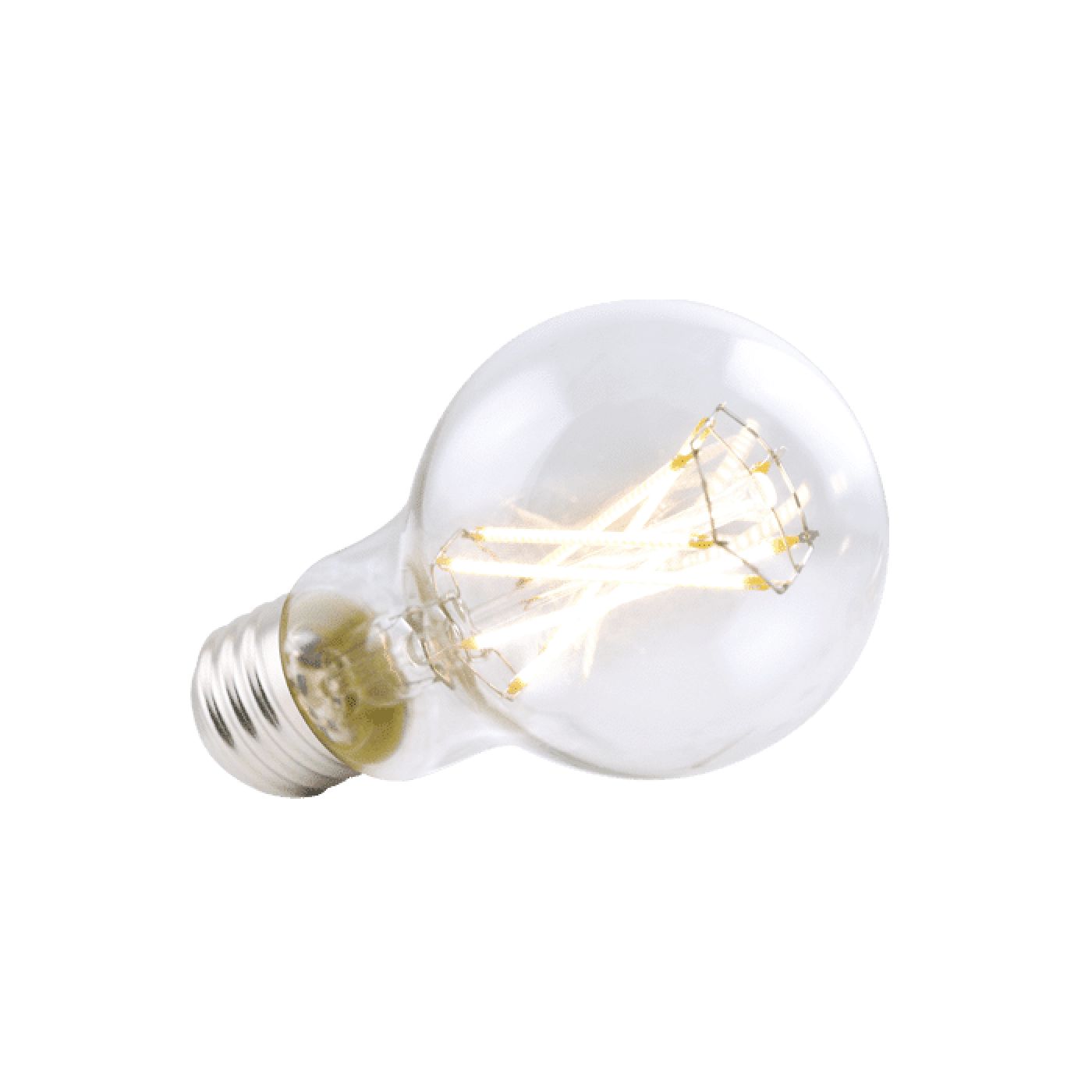 9 Watt LED Filament A19 Bulb, 810 Lumens, 2700K, E26 Base, Dimmable, 92 CRI, 120V by Green Creative 9FA19DIM/927/R