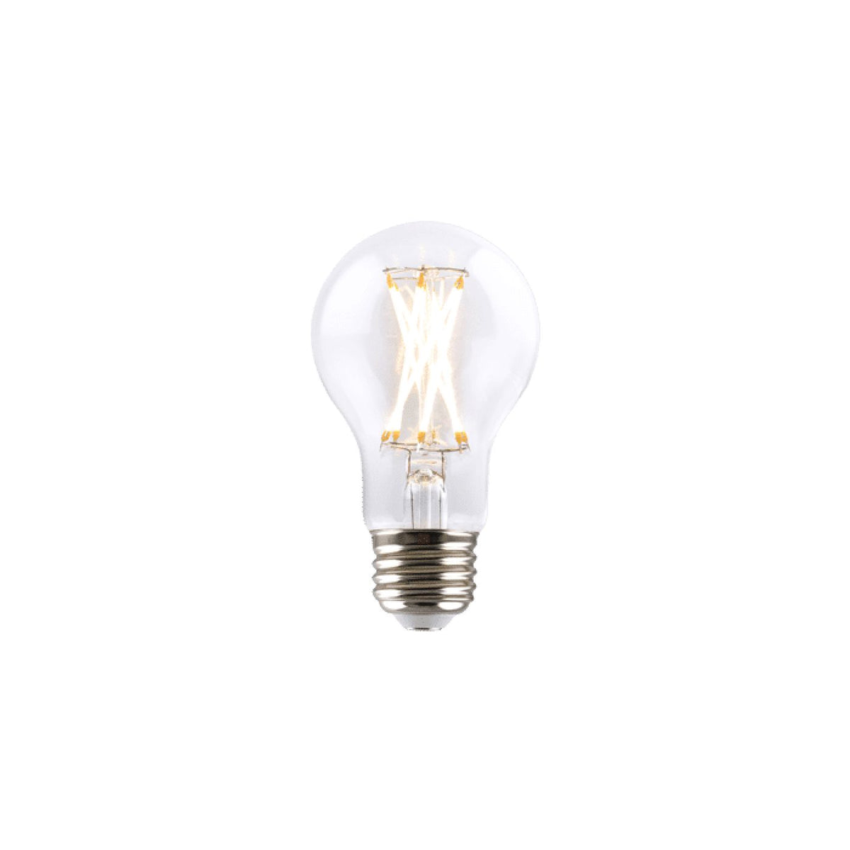 9 Watt LED Filament A19 Bulb, 810 Lumens, 2700K, E26 Base, Dimmable, 92 CRI, 120V by Green Creative 9FA19DIM/927/R