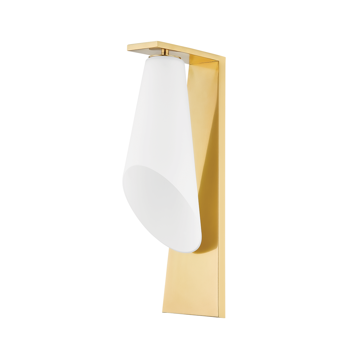 Andros Wall Sconce 9316 by Hudson Valley Lighting - Dimmable Opal Glass Shade & Modern Design