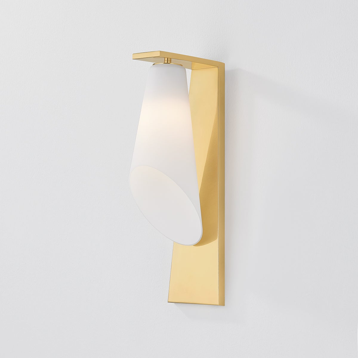 Andros Wall Sconce 9316 by Hudson Valley Lighting - Dimmable Opal Glass Shade & Modern Design