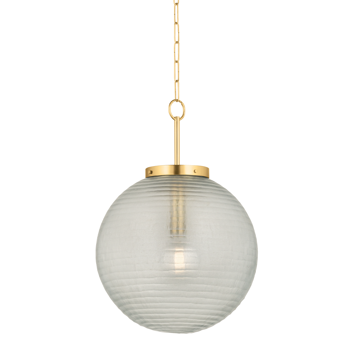 Falls Mills Large Pendant Light by Hudson Valley Lighting - Elegant Murano Glass Design, Dimmable, 28.75" H x 20" W