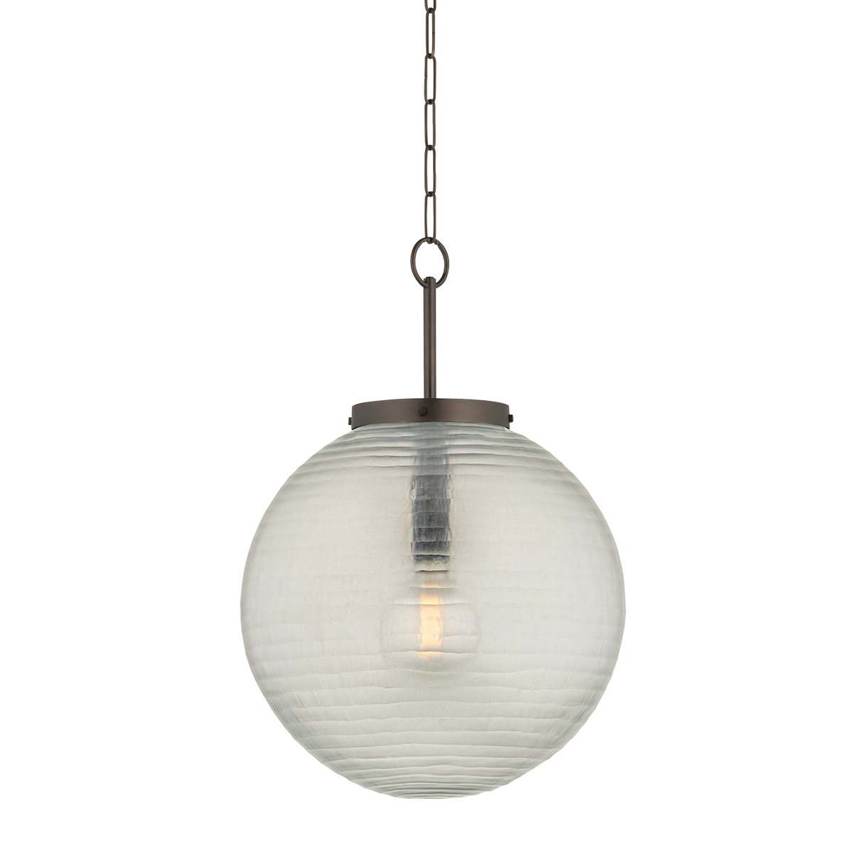 Falls Mills Large Pendant Light by Hudson Valley Lighting - Elegant Murano Glass Design, Dimmable, 28.75" H x 20" W