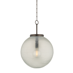 Falls Mills Large Pendant Light by Hudson Valley Lighting - Elegant Murano Glass Design, Dimmable, 28.75" H x 20" W