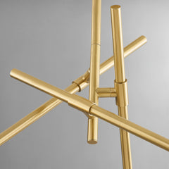 Alberton 3-Light Chandelier by Hudson Valley Lighting - Modern Sputnik Design, Dimmable & Adjustable