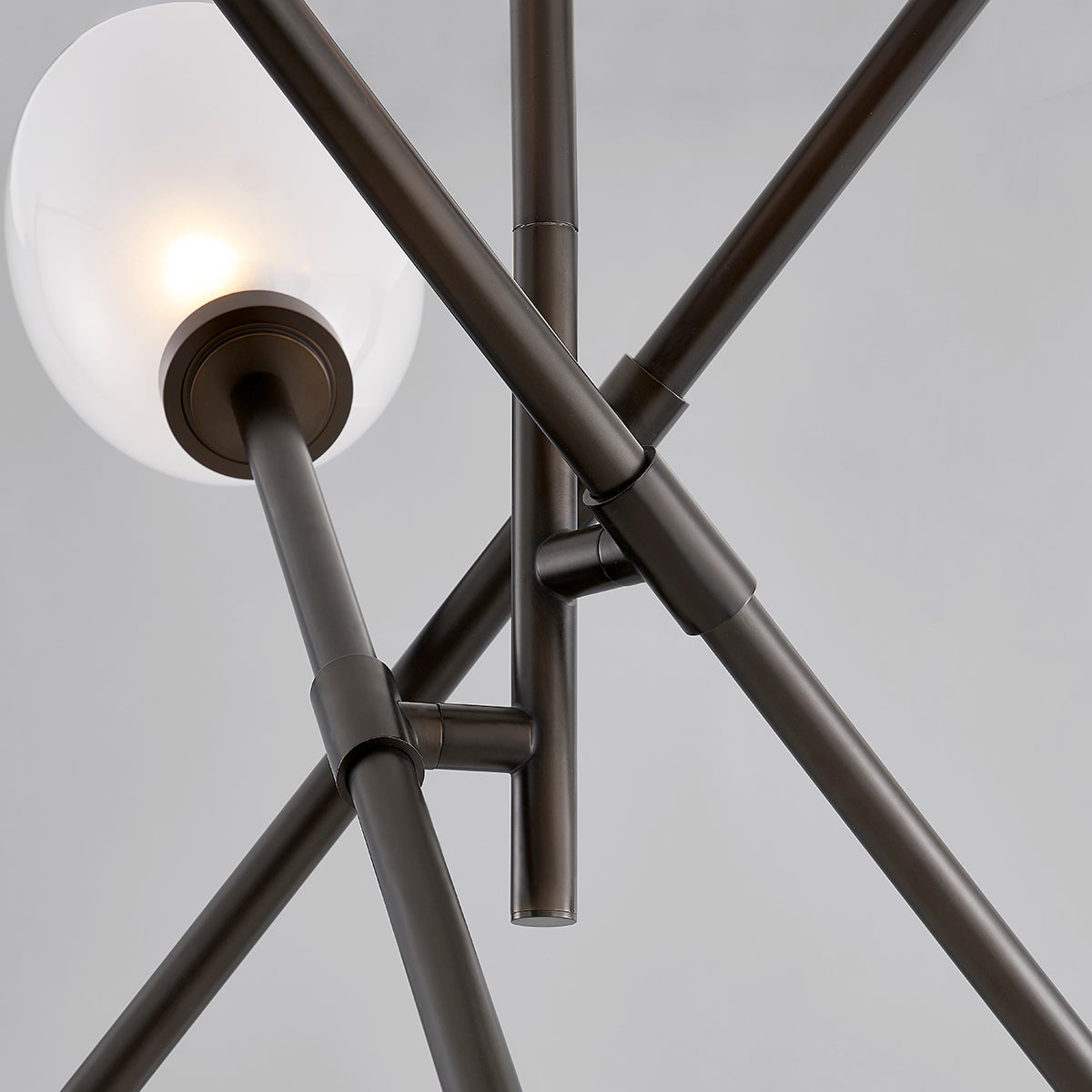 Alberton 6-Light Chandelier by Hudson Valley Lighting - Modern Sputnik Design, Dimmable, UL Damp Rated