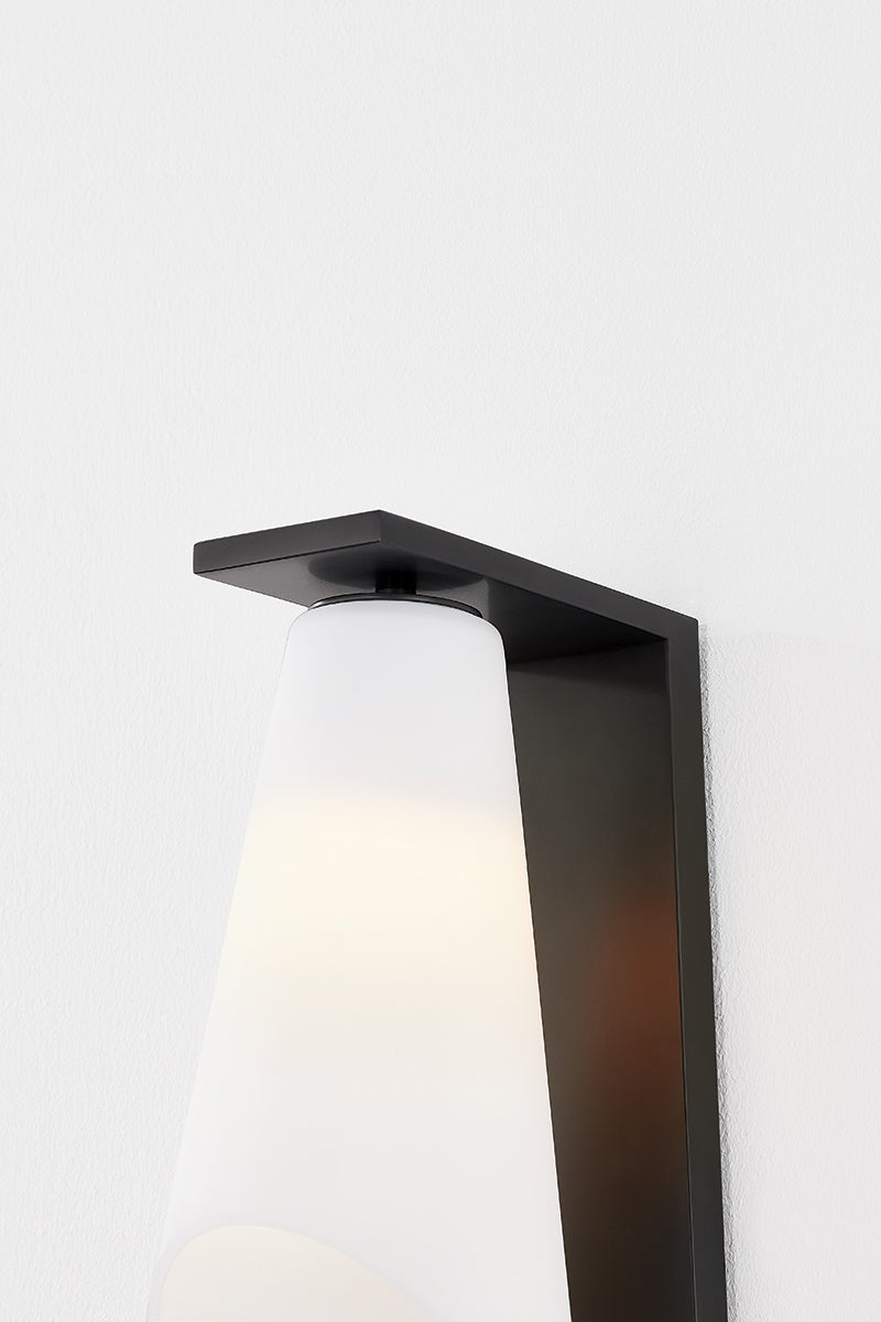 Andros Wall Sconce 9316 by Hudson Valley Lighting - Dimmable Opal Glass Shade & Modern Design