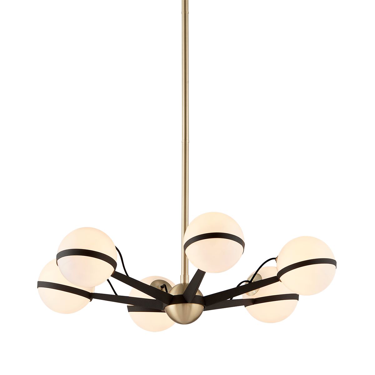 Ace Chandelier by Troy Lighting F5303-TBZ/BBA