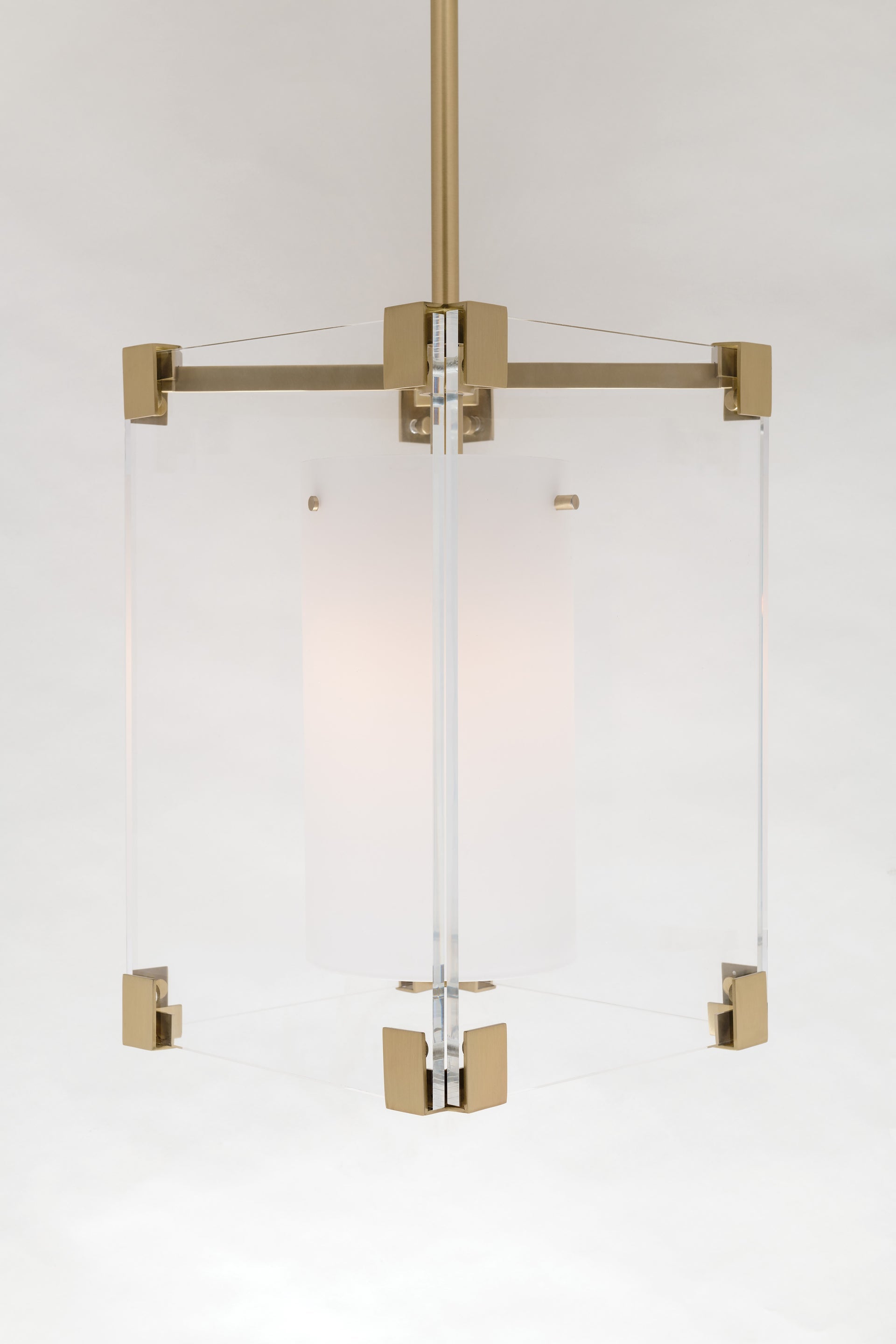 Achilles Pendant Light by Hudson Valley Lighting - Modern Acrylic Ceiling Fixture, Dimmable, Adjustable Height