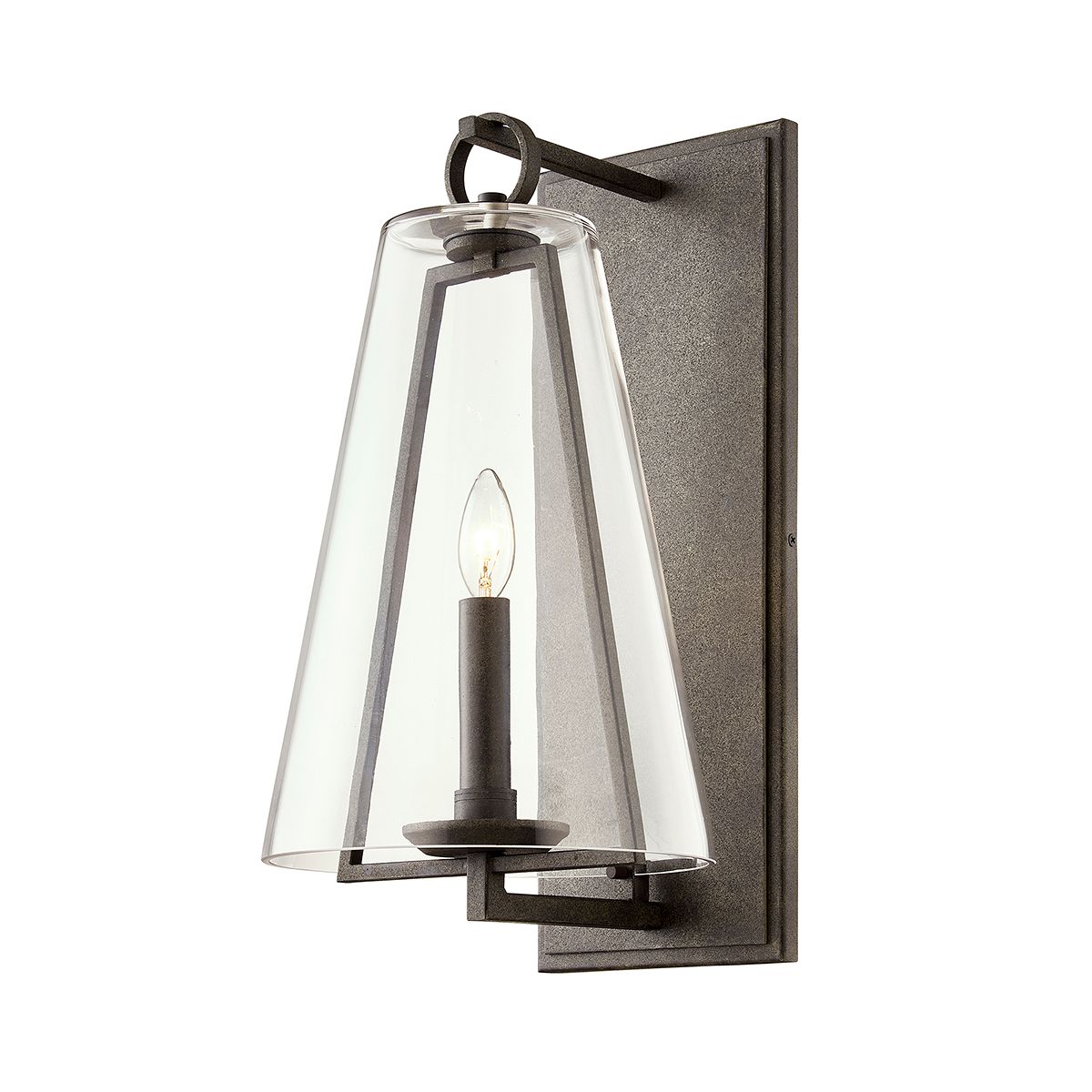 Adamson Medium Outdoor Wall Sconce by Troy Lighting B7402-FRN