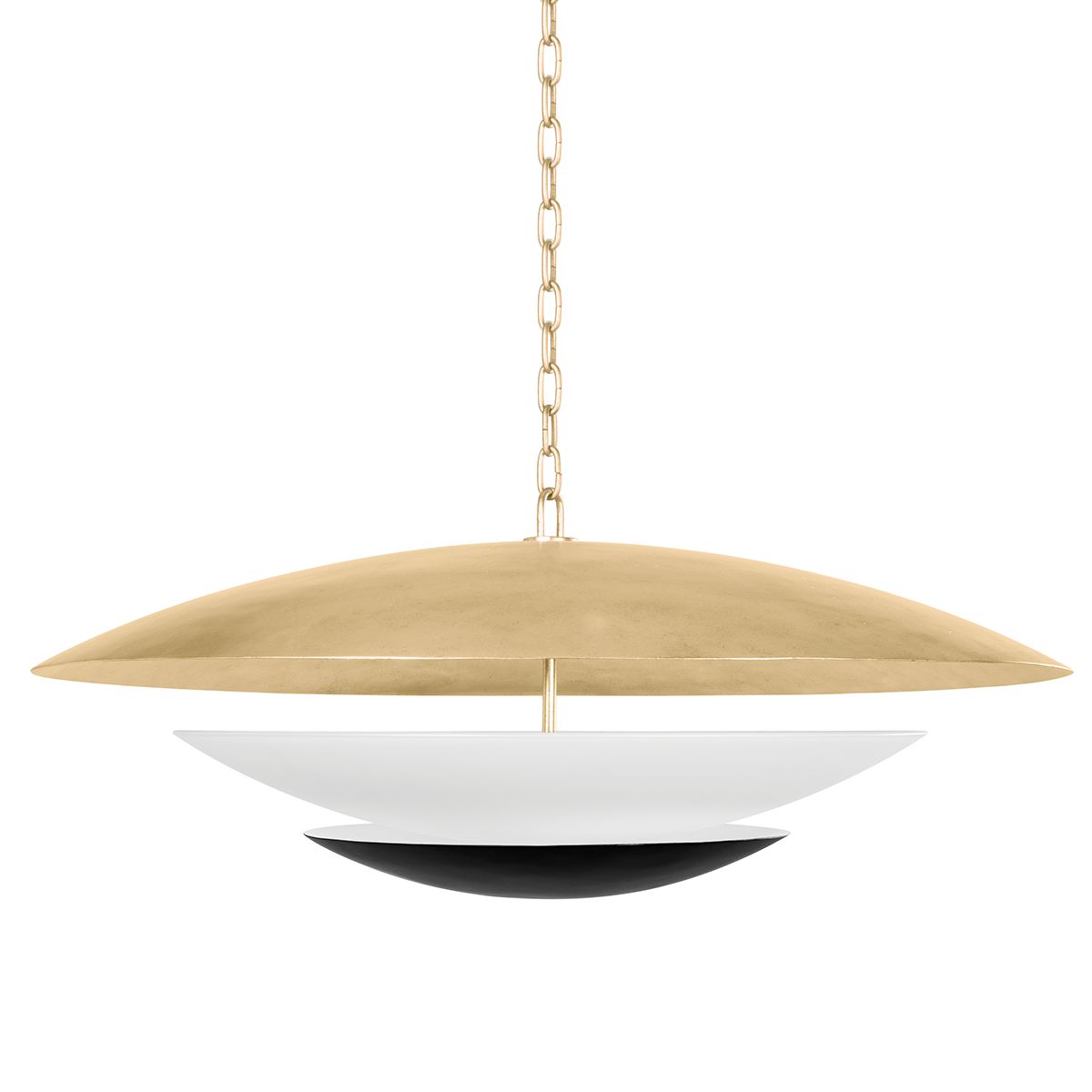 Adara Large Chandelier by Corbett Lighting 413-36-VGL/SBK