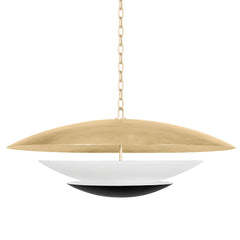 Adara Large Chandelier by Corbett Lighting 413-36-VGL/SBK