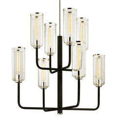 Aeon Large Chandelier by Troy Lighting F6278-TBK/PN